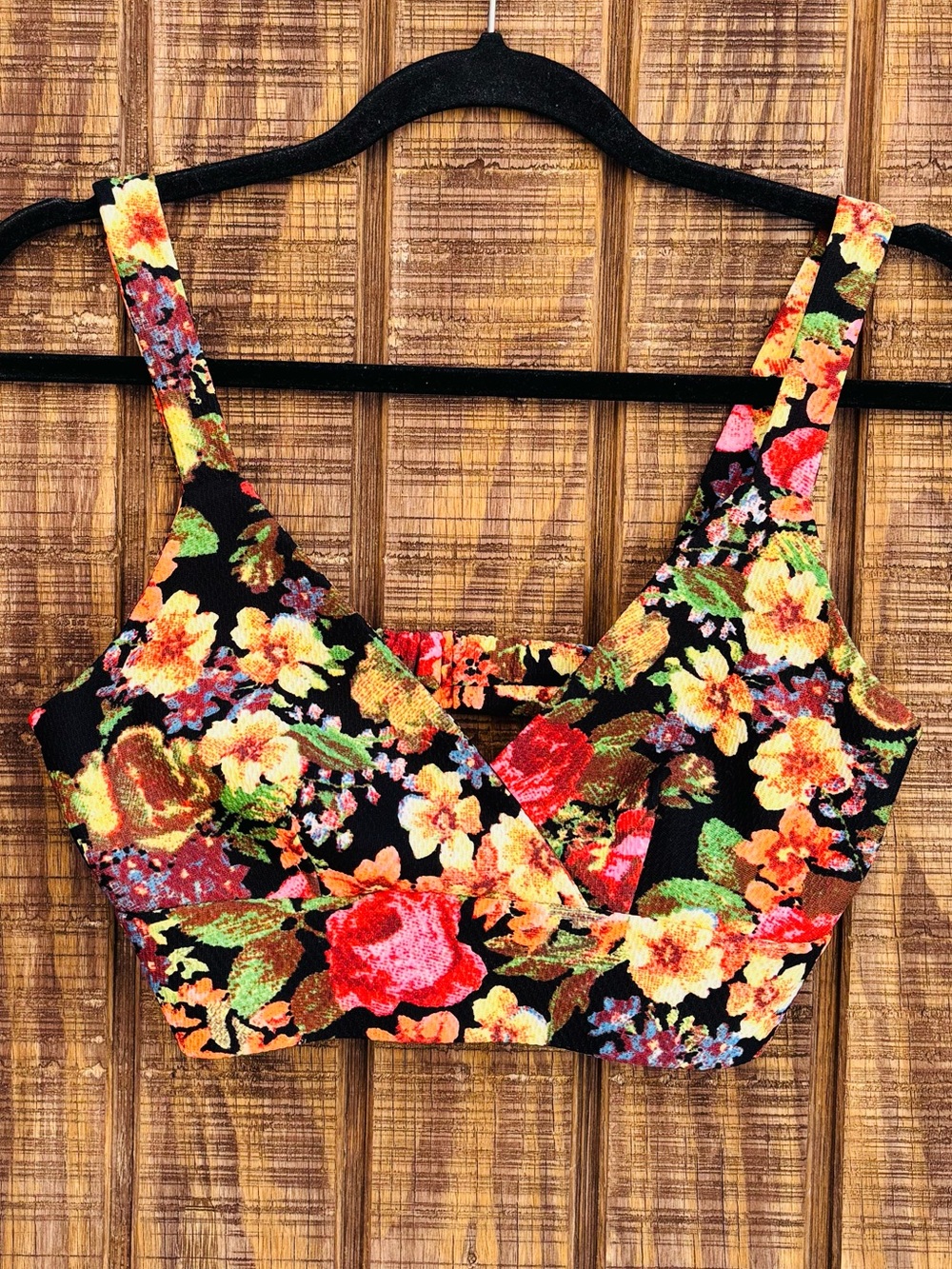 Tyche Floral Bohemian Bikini Top